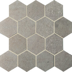 Мозаїка (24.5x24.7) 215421 Hexagon Mosaico Taupe - Solid