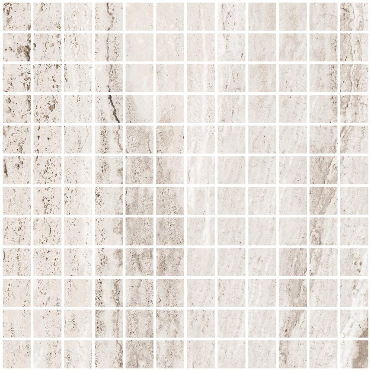 Мозаїка (30x30) N3D9 Travert Grigio Mos. Lap. 2,5*2,5 - Travert з колекції Travert Astor