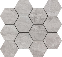 Мозаїка 30x34 3034 Grigio Esagono - Monviso - PF00015517 Мозаїка 30x34 3034 Grigio Esagono - Monviso - PF00015517