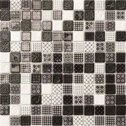 Мозаїка (31.6x31.6) 7921 Black&White Medium - Ink