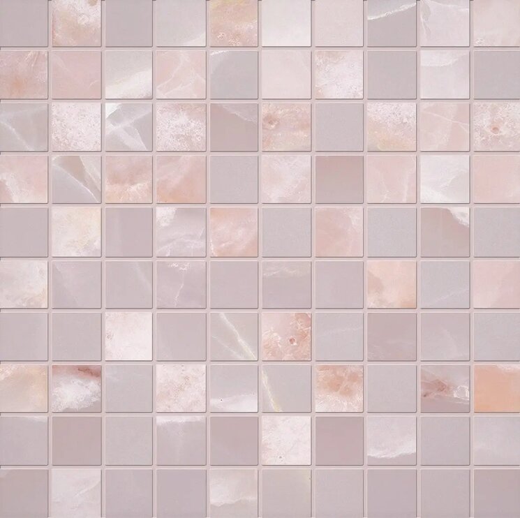 Мозаїка 30x30 EKZ5 TmoM 3PinkSk Emilceramica Tele di Marmo Onyx з колекції Tele di Marmo Onyx Emilceramica Мозаїка 30x30 EKZ5 TmoM 3PinkSk Emilceramica Tele di Marmo Onyx з колекції Tele di Marmo Onyx Emilceramica