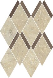 Мозаїка 26x37 0056850 Rombo Mos.Jura/Rovere Moro Polis Kalcaria Мозаїка 26x37 0056850 Rombo Mos.Jura/Rovere Moro Polis Kalcaria