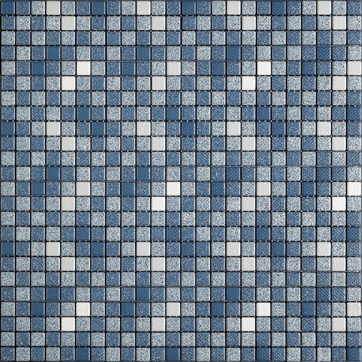 Мозаїка 1.2x1.2 Ondulato - Denim - ONDU002 з колекції Denim Appiani Мозаїка 1.2x1.2 Ondulato - Denim - ONDU002 з колекції Denim Appiani