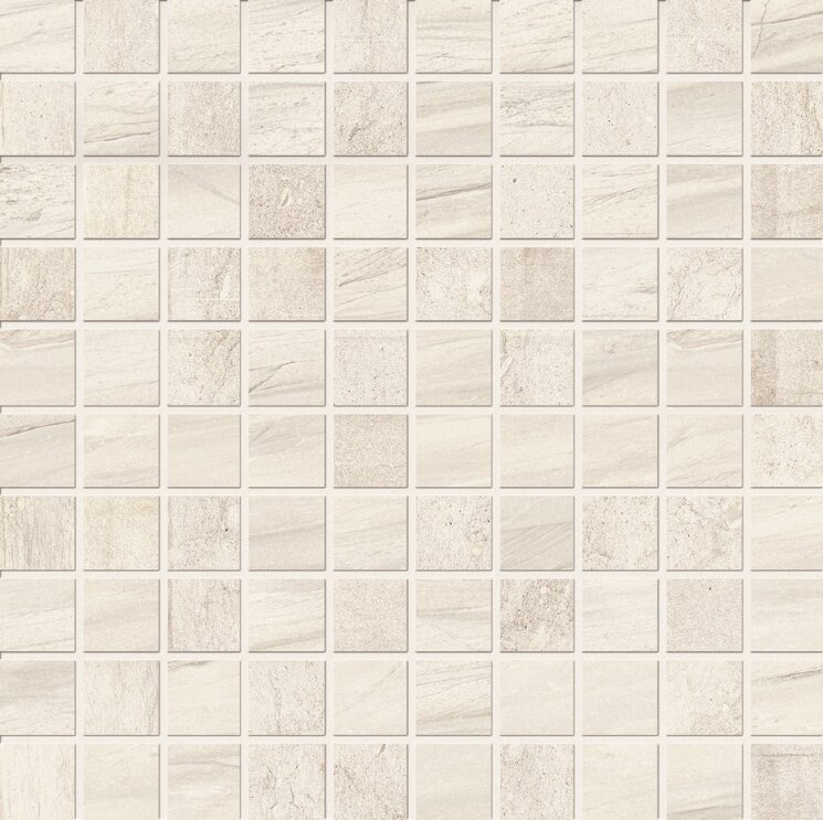 Мозаїка (30x30) I305H0 Mosaico White L - Back 2Back з колекції Back2Back Ergon