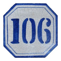 Декор (15x15) Numeri Civici 001/A - Varie Декор (15x15) Numeri Civici 001/A - Varie