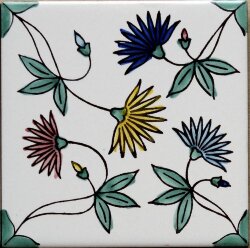 Декор (13x13) Clelia13 IDecori - Ceramica Artistica Vietrese Декор (13x13) Clelia13 IDecori - Ceramica Artistica Vietrese