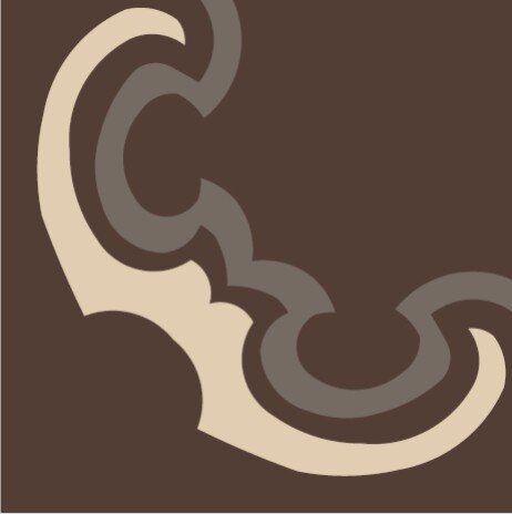 Плитка (20x20) Aura Gianduia Q - BDS з колекції BDS Bisazza Плитка (20x20) Aura Gianduia Q - BDS з колекції BDS Bisazza