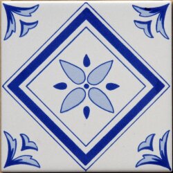 Декор (13x13) Costanza Blu13 IDecori - Ceramica Artistica Vietrese Декор (13x13) Costanza Blu13 IDecori - Ceramica Artistica Vietrese