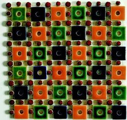 Мозаїка (24.6x24.6) M01A Foglio Twister (blu/arancio/bosco/rubino) - Decors Мозаїка (24.6x24.6) M01A Foglio Twister (blu/arancio/bosco/rubino) - Decors