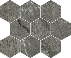 Мозаїка 30x30 Tribeca Mosaico Esagona Dark Grey - Tribeca Мозаїка 30x30 Tribeca Mosaico Esagona Dark Grey - Tribeca