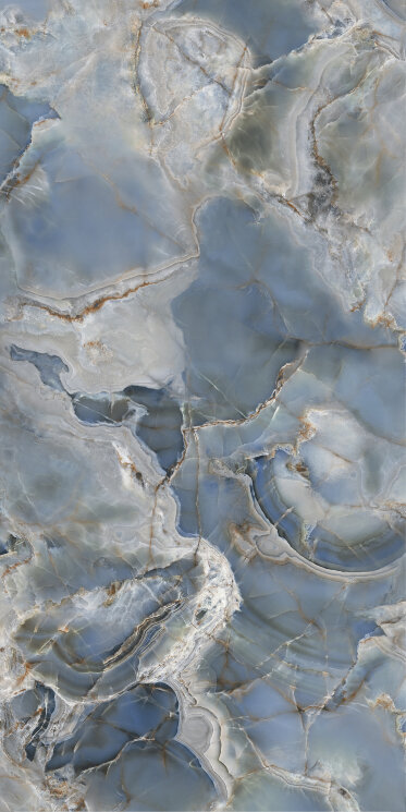 Плитка ONICE REALE OCEANO 160x320 LUC/RET з колекції Onice Reale Tagina Плитка ONICE REALE OCEANO 160x320 LUC/RET з колекції Onice Reale Tagina