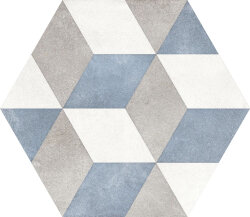 Плитка Cube Sky - 22x25 00ZESB5 Hexagon Плитка Cube Sky - 22x25 00ZESB5 Hexagon