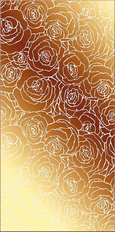 Плитка Roses Full White Gold - 60x120 Roses з колекції Roses Roced Плитка Roses Full White Gold - 60x120 Roses з колекції Roses Roced