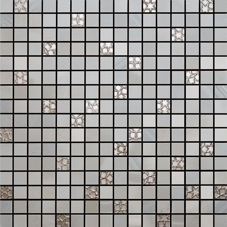 Мозаїка (35x35) 663.0067.003 Mosaico Delight Grey - Charm з колекції Charm Love Tiles