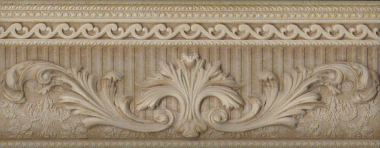 Бордюр (10x25) Ducale Beige Cenefa - Palazzo з колекції Palazzo Aparici