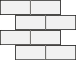 Декор 7,5x15 Rock Salt6 Mm White Gold Muretto Sfalsato Lucido - Rock Salt of Cerim - 766760 Декор 7,5x15 Rock Salt6 Mm White Gold Muretto Sfalsato Lucido - Rock Salt of Cerim - 766760