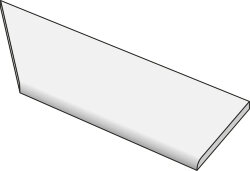 Бортик для басейну - 30x122 Skyline Angolo Sx Round White RS FP2 Skyline Бортик для басейну - 30x122 Skyline Angolo Sx Round White RS FP2 Skyline