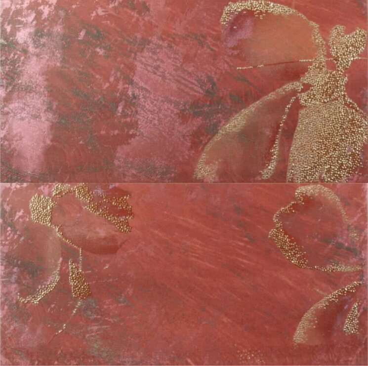 Декор (25.1x50.5) EURE Euphoria Red Misti - Goldeneye з колекції Goldeneye Brennero
