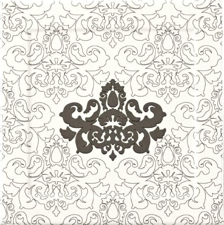 Декор Forma Bianco Nero Damasco 30x30 Elite Piemme Valentino з колекції Elite Piemme Valentino Декор Forma Bianco Nero Damasco 30x30 Elite Piemme Valentino з колекції Elite Piemme Valentino