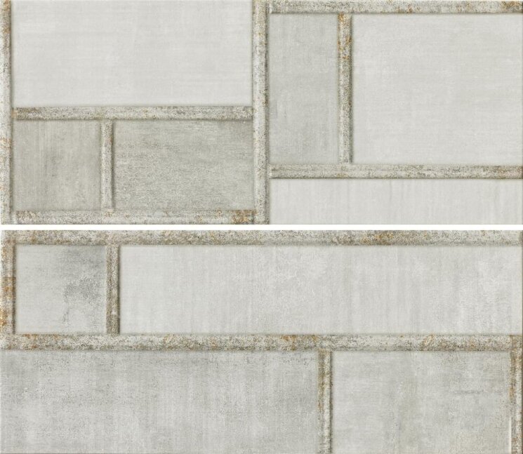 Декор Industrial Platinum 26x60.5 Lumiere Naxos з колекції Lumiere Naxos Декор Industrial Platinum 26x60.5 Lumiere Naxos з колекції Lumiere Naxos