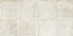 Декор (30x30) Patina Metal White in Relief - Tin Tiles Декор (30x30) Patina Metal White in Relief - Tin Tiles