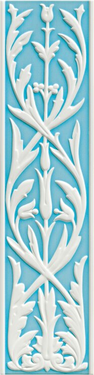 Декор 20x80 Ermitage Pavone Matt - Ermi.Deco - HER99 з колекції Ermi.Deco Grazia Декор 20x80 Ermitage Pavone Matt - Ermi.Deco - HER99 з колекції Ermi.Deco Grazia