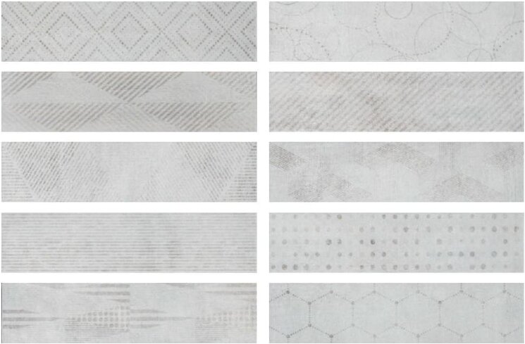 Декор Freeport Mix White 8.6x35 Docklands Cir з колекції Docklands Cir Декор Freeport Mix White 8.6x35 Docklands Cir з колекції Docklands Cir