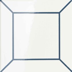 Плитка E232393 Kenzo Decor Frame Blue 15X15 Estudio Плитка E232393 Kenzo Decor Frame Blue 15X15 Estudio