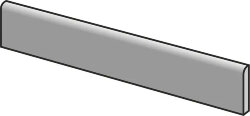 Плінтус Angel Heart Battiscopa Grey Lap Ret - 7.5x60 B70881 Angel Heart Плінтус Angel Heart Battiscopa Grey Lap Ret - 7.5x60 B70881 Angel Heart