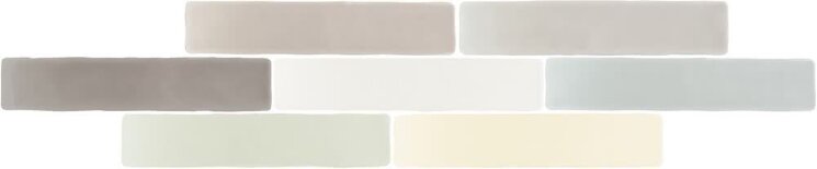 Плитка (5x25) Rustic Mix (White, Ivory, Tiramisu, Acqua Green, Blue, Light Grey, Grey) - Rustico з колекції Rustic Cevica