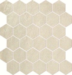 Мозаїка (30x30) fK4I Terra Avorio Esagono Mosaico - Terra