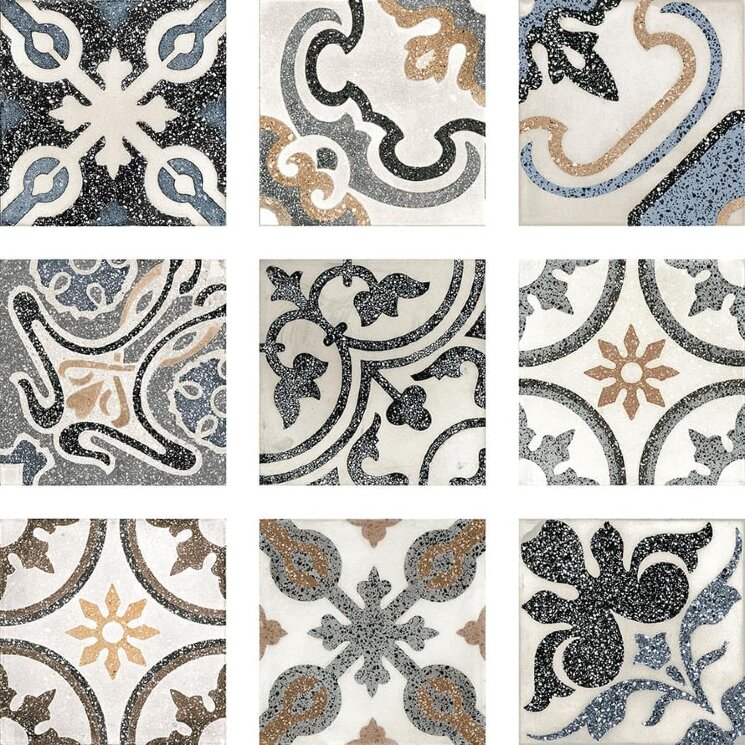 Декор Decorado Color 25x25 Palazzo Azulindus Marti з колекції Palazzo Azulindus Marti Декор Decorado Color 25x25 Palazzo Azulindus Marti з колекції Palazzo Azulindus Marti