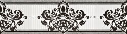 Бордюр Bianco Nero Frise 8x30 Elite Piemme Valentino Бордюр Bianco Nero Frise 8x30 Elite Piemme Valentino