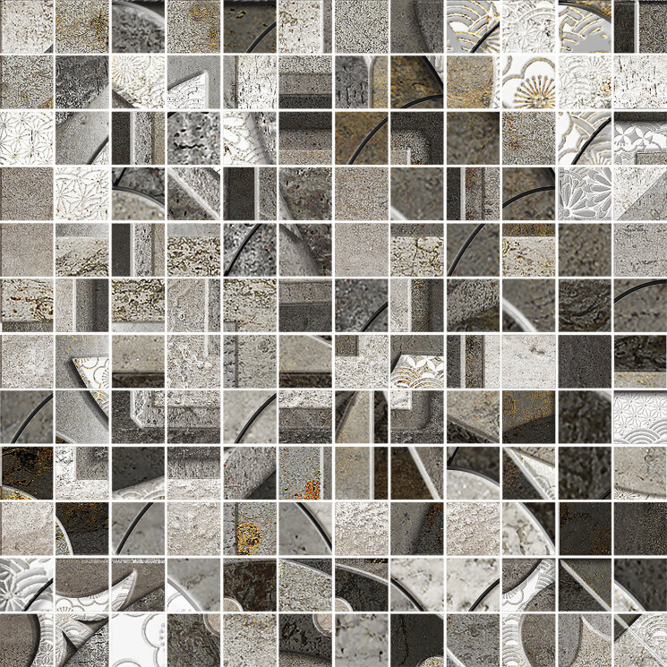 Мозаїка 30x30 Baffin Decor Lappato Malla 2.4-Baffin з колекції Baffin Absolut Keramika Мозаїка 30x30 Baffin Decor Lappato Malla 2.4-Baffin з колекції Baffin Absolut Keramika
