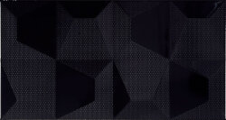 Плитка (32.5x60) Cube Negro Relieve - Cube