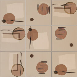 Плитка 15x15 Luce Browns Decor - Genesi - SAGEL0615MIX Плитка 15x15 Luce Browns Decor - Genesi - SAGEL0615MIX