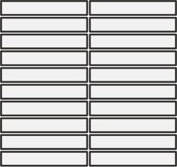 Мозаїка 3x15 Reves De Rex Noisette Mat Mos - Rêves de Rex - 770252 Мозаїка 3x15 Reves De Rex Noisette Mat Mos - Rêves de Rex - 770252