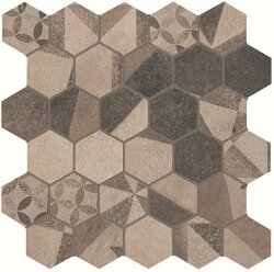 Мозаїка (30x30) fK4N Terra Deco Beige Esagono Mosaico - Terra