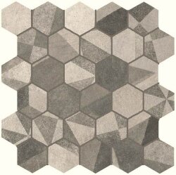 Мозаїка (30x30) fK4O Terra Deco Grey Esagono Mosaico - Terra