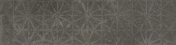 Плитка (20x80) 824S9RB Dec. Trace Black Ret L - Dust Плитка (20x80) 824S9RB Dec. Trace Black Ret L - Dust