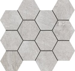 Мозаїка 30x34 Glamstone Silver Mosaico Abitare Glamstone Мозаїка 30x34 Glamstone Silver Mosaico Abitare Glamstone