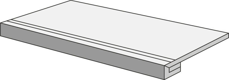 Сходинка 60x120 Tanum Gradone Straight Noce-Tanum з колекції Tanum Argenta Сходинка 60x120 Tanum Gradone Straight Noce-Tanum з колекції Tanum Argenta