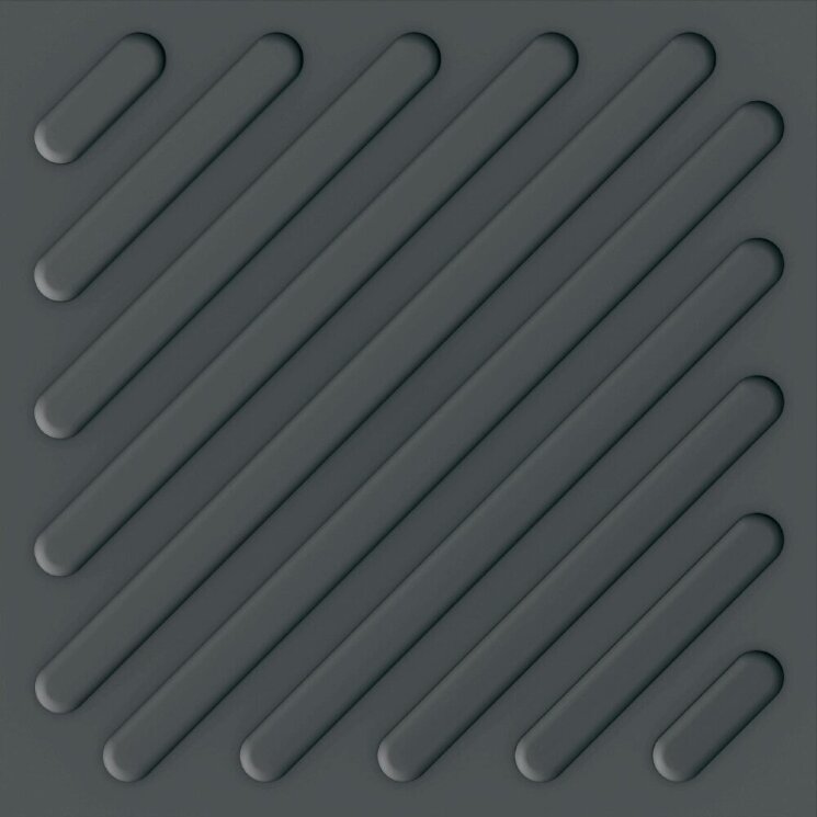 Плитка GT Black Turn MT73 з колекції Ground Track Atlas Concorde Плитка GT Black Turn MT73 з колекції Ground Track Atlas Concorde