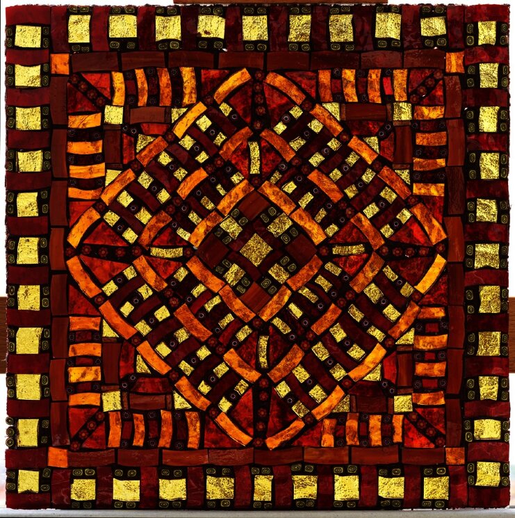 Мозаїка (30x30) 015RUB Rubino - Lussuosa з колекції Lussuosa Domus Aurea Mosaici