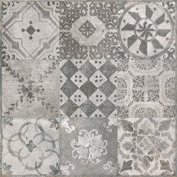 Плитка 60x60 Decoro Cementine Antracite - Chateaux - 182184 Плитка 60x60 Decoro Cementine Antracite - Chateaux - 182184