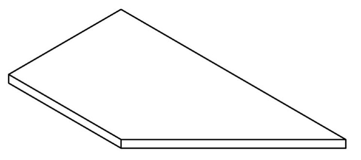 L-елемент (30x60) LGVK2E1 Ang. Ret. Dx Cendre - System L2 з колекції System L2 Lea L-елемент (30x60) LGVK2E1 Ang. Ret. Dx Cendre - System L2 з колекції System L2 Lea