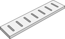 15x60 Y40168 40Griglia Grigio Chiaro Stone Creek 40 15x60 Y40168 40Griglia Grigio Chiaro Stone Creek 40