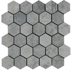 Мозаїка 28x29 154311 Silver esagona nat rett La Fabbrica Jungle Stone Мозаїка 28x29 154311 Silver esagona nat rett La Fabbrica Jungle Stone