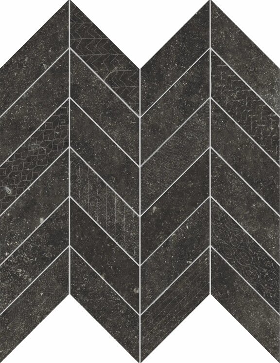 Мозаїка 30x31 NA74 Black Mosaico Chevron Edimax Astor Concert з колекції Concert EdimaxAstor Мозаїка 30x31 NA74 Black Mosaico Chevron Edimax Astor Concert з колекції Concert EdimaxAstor
