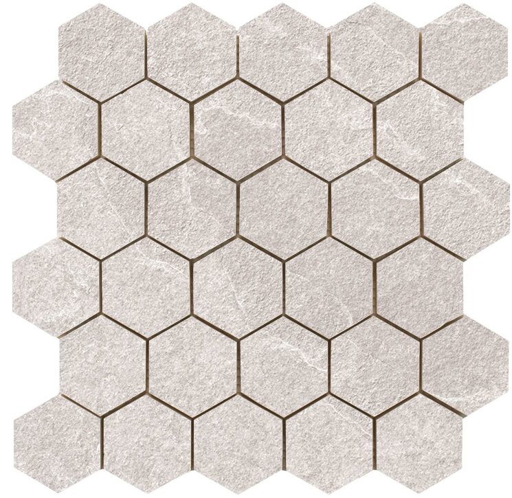 Мозаїка 30x30 Hexagono Overland Pearl-Overland з колекції Overland Cifre Мозаїка 30x30 Hexagono Overland Pearl-Overland з колекції Overland Cifre